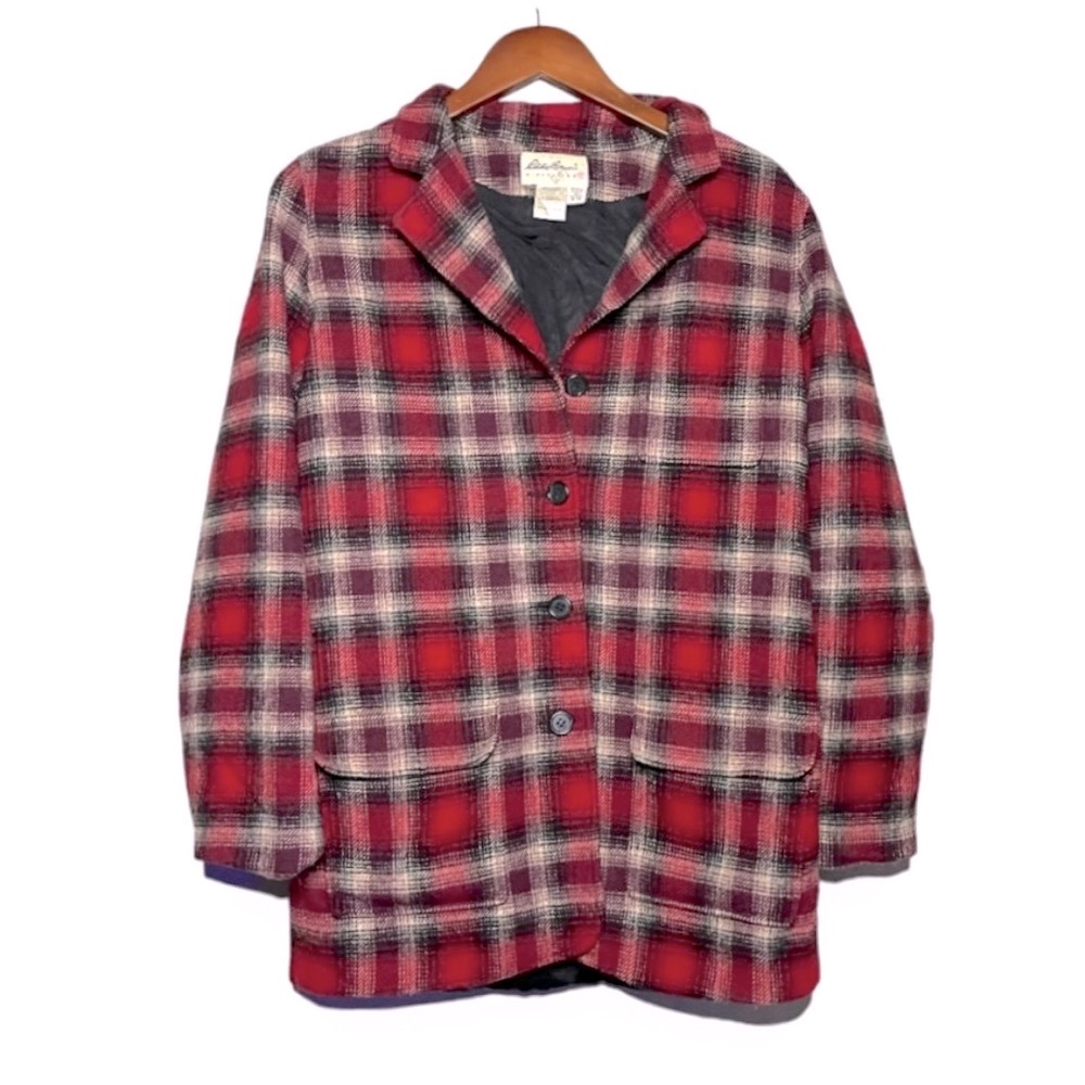 Vintage Plaid Lumberjack Jacket